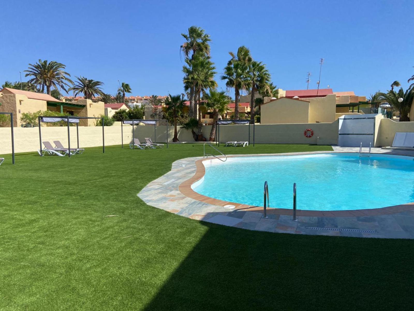 Giardino E Terrazza, Accogliente E Funzionale, Wi-Fi, Piscina Condivisa Daire Costa Calma Dış mekan fotoğraf